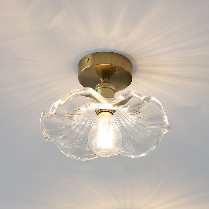 HaloEdge | Modern Glass Ceiling Lamp