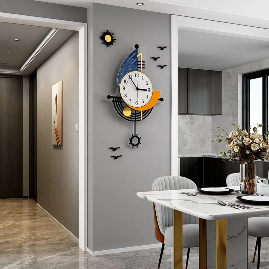 Sailora | Large Modern Wall Clock Decor 2