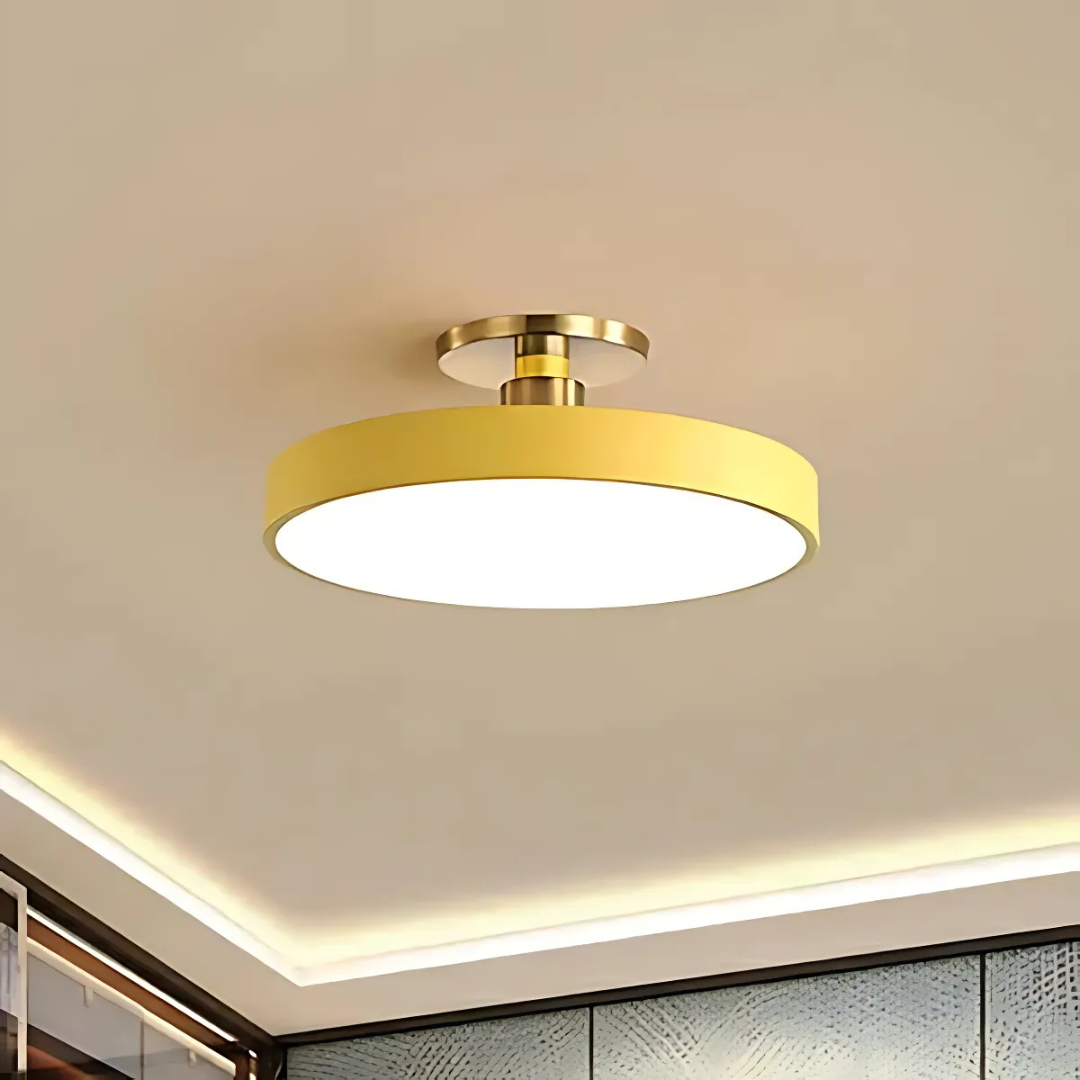Scandinavian LED Flush Mount Ceiling Light