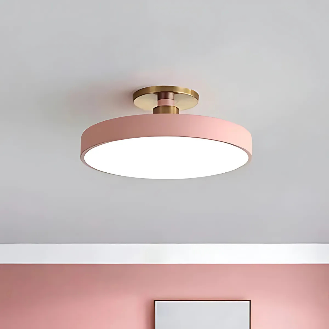 Scandinavian LED Flush Mount Ceiling Light