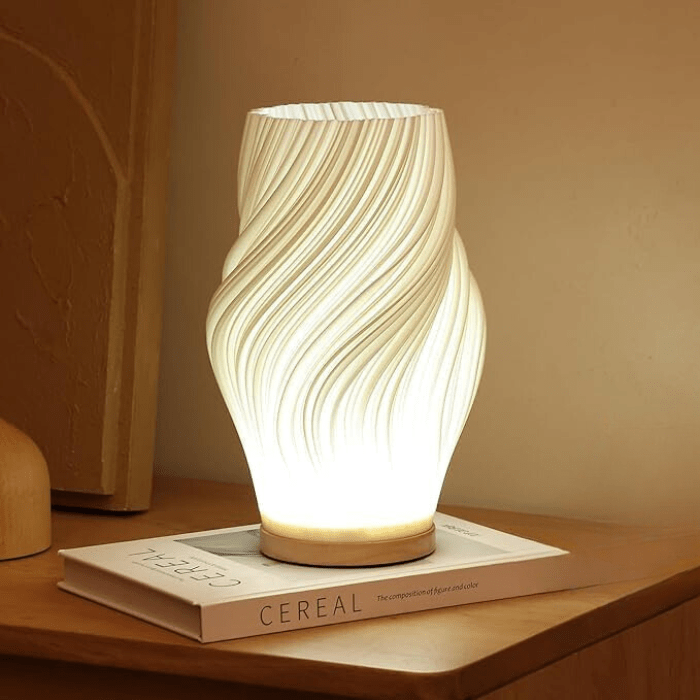 Serene | Lámpara de mesa Wavecrest