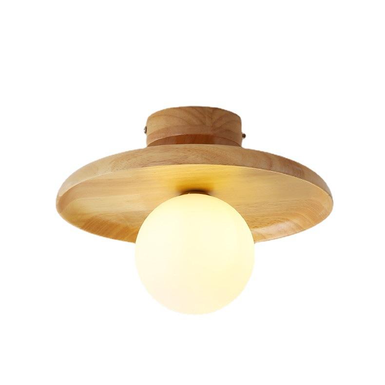 Serenova | Flush Mount Ceiling Light - Elegant LED Fixture with Japanese Design 0