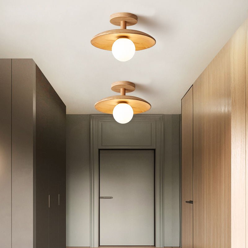 Serenova | Flush Mount Ceiling Light - Elegant LED Fixture with Japanese Design 2