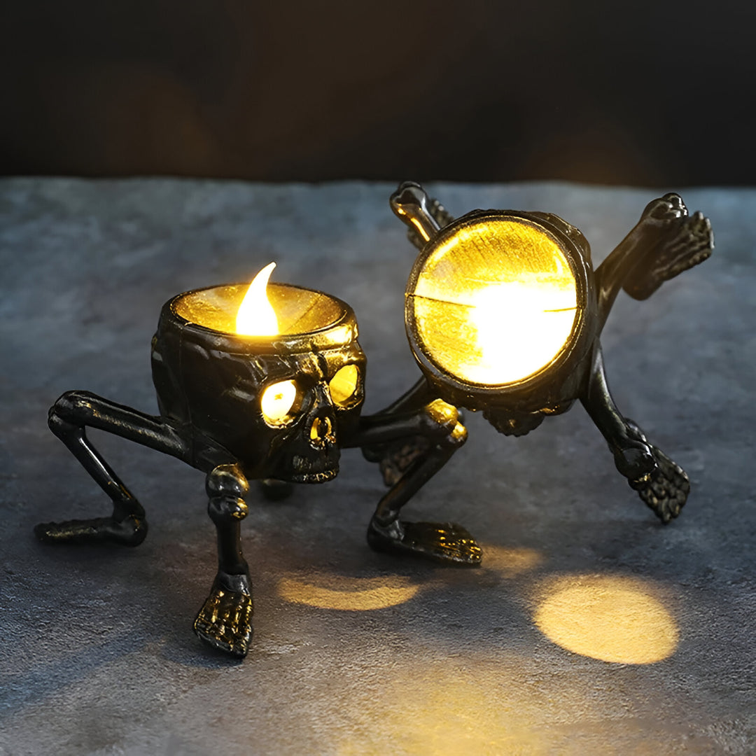 SkeleAura | LED Skeleton Hand Candle 3
