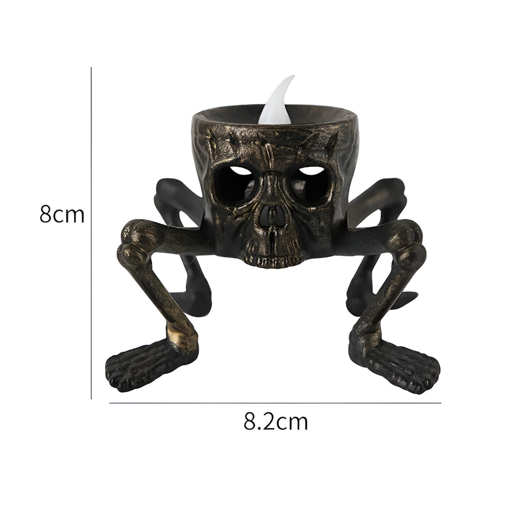 SkeleAura | LED Skeleton Hand Candle 4