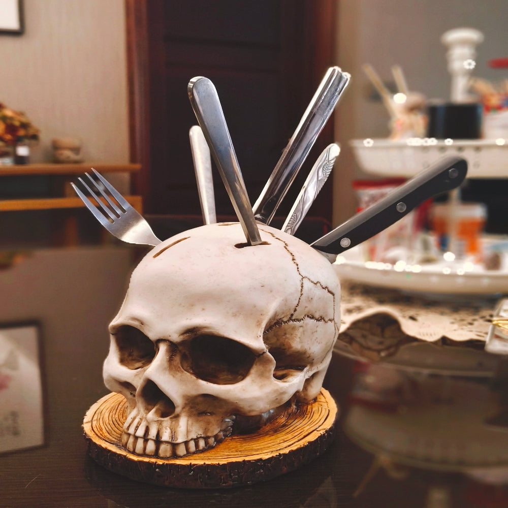 Skully | Halloween Skull Knife Holder 3