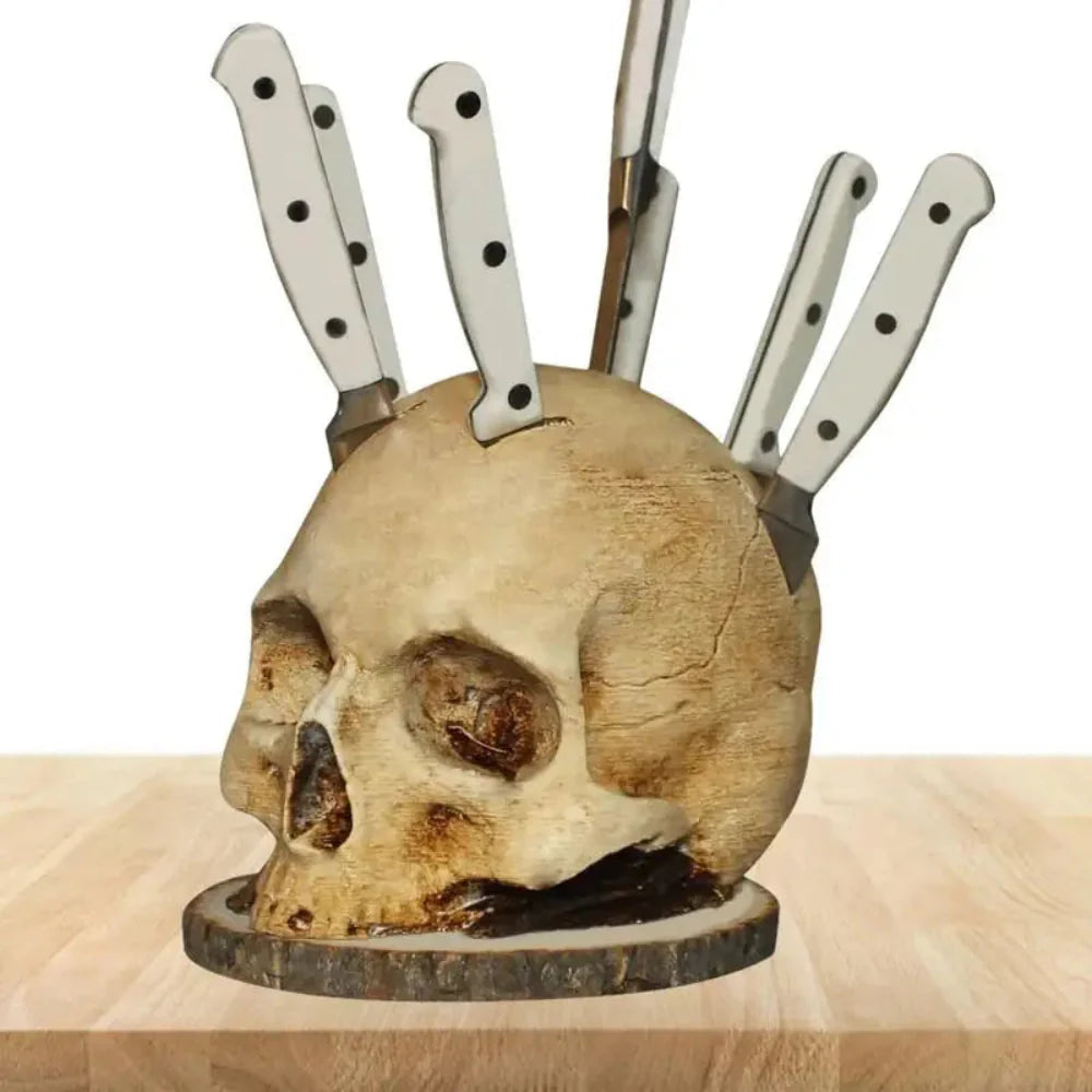 Skully | Halloween Skull Knife Holder 5