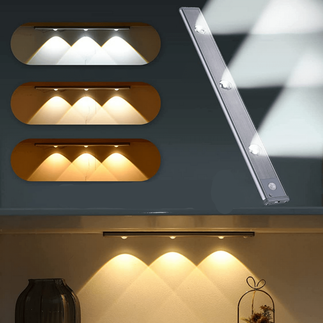 Draadloze slanke bewegingssensorlamp