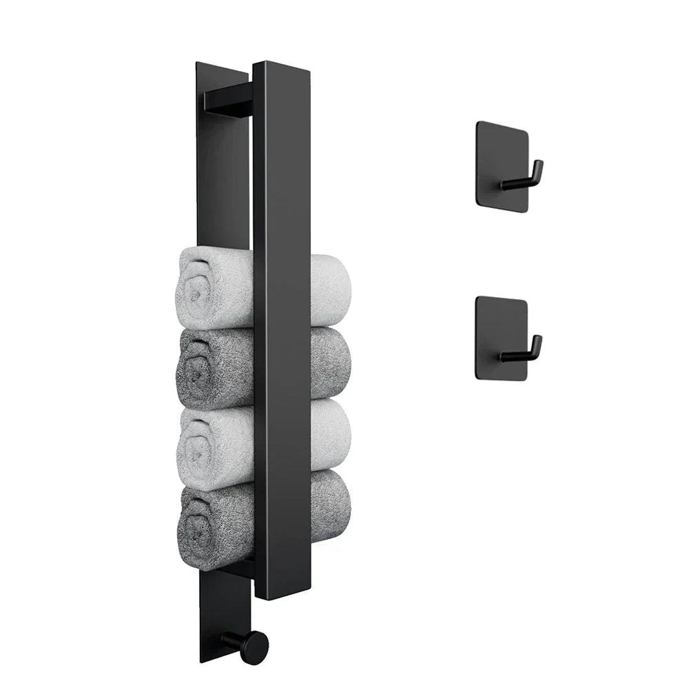 Sleek Stainless Steel Towel Holder