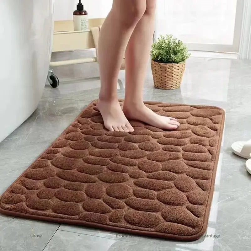 Soft Absorbent Non-Slip Bath Mat