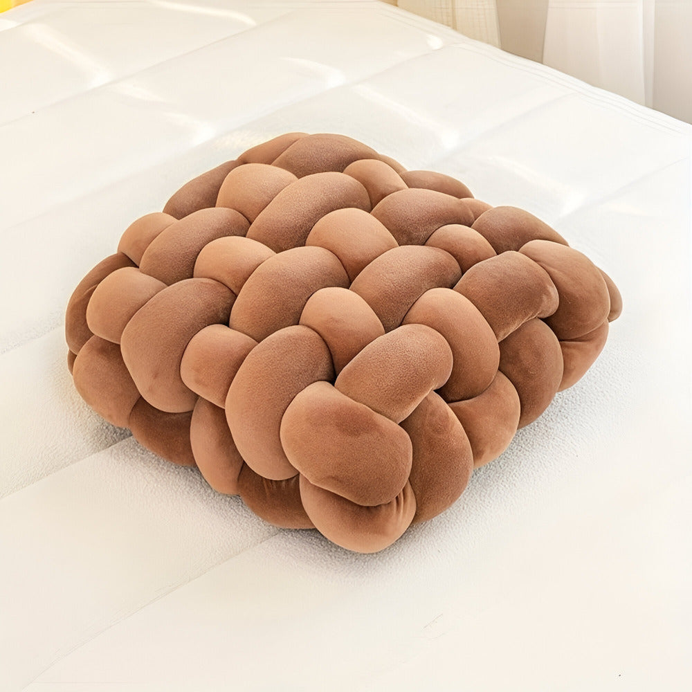 Soft Plush Decorative Knot Cushion
