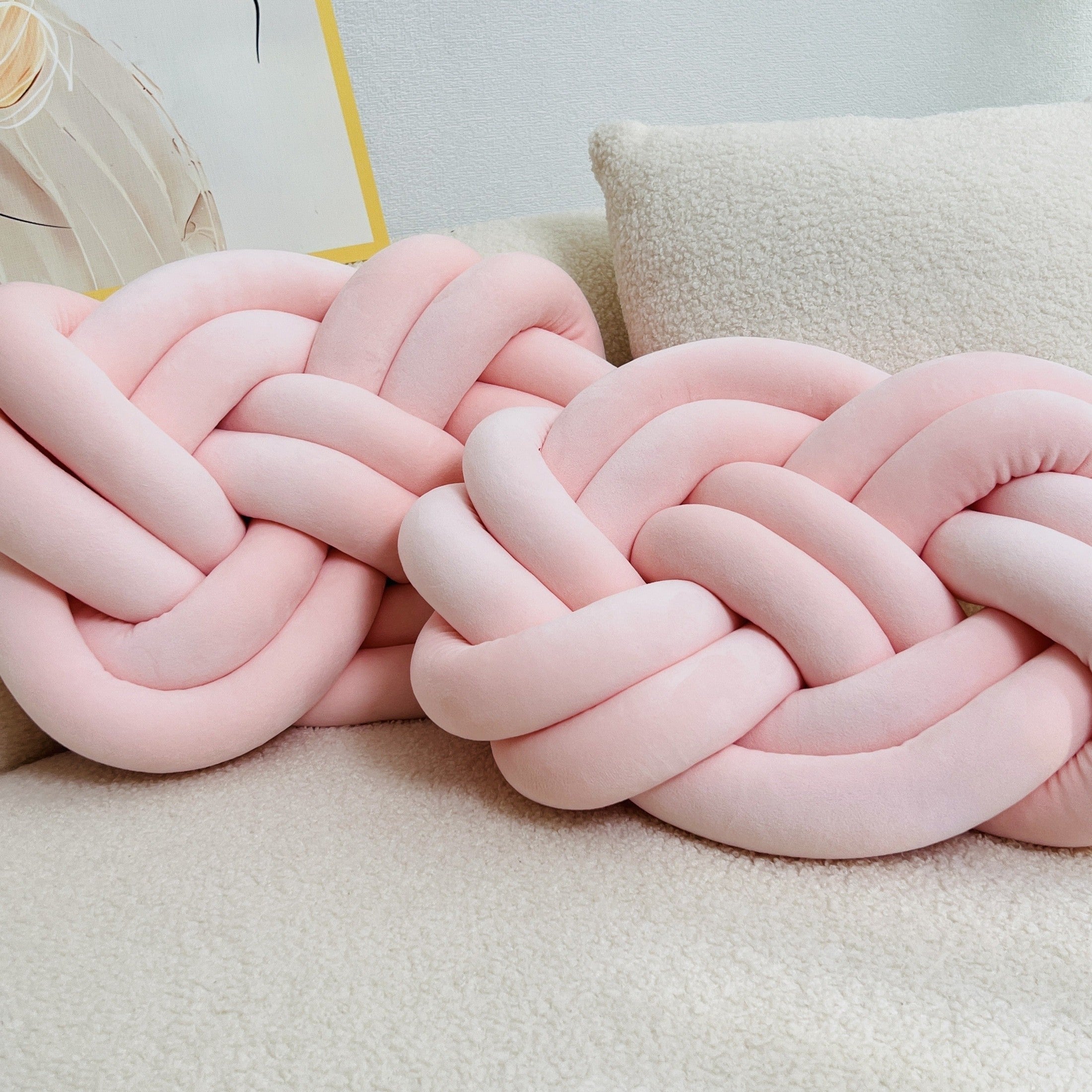 Soft Plush Decorative Pillow Covers Set