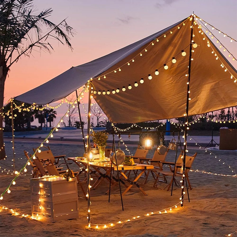SolaraGlow | Solar Lights Outdoor String Lighting for Garden Parties 3