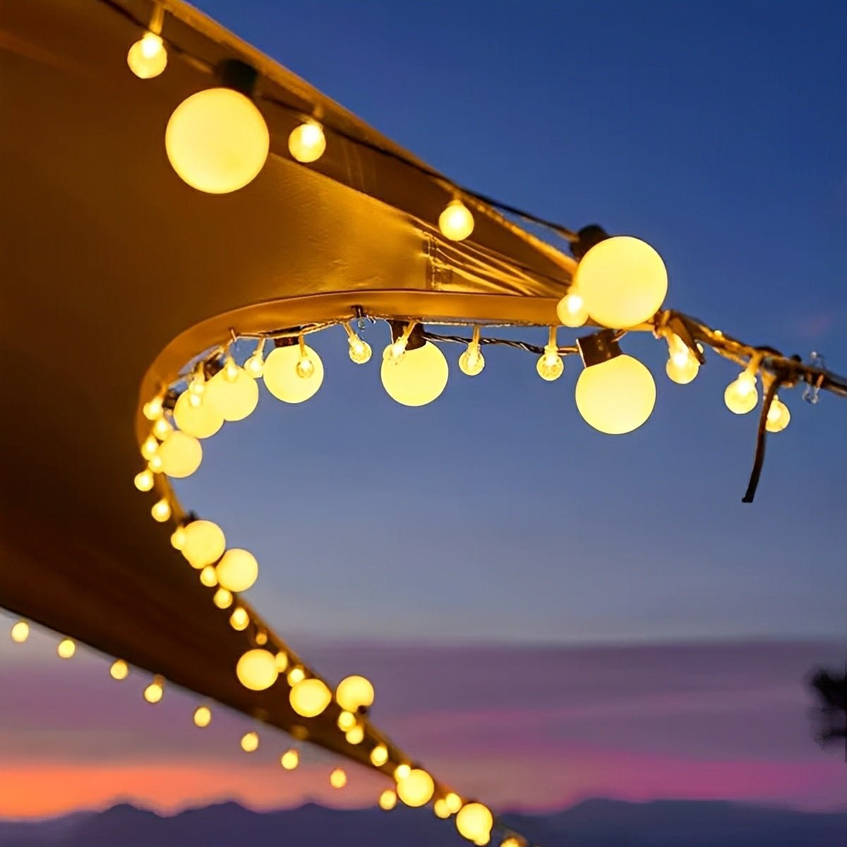SolaraGlow | Solar Lights Outdoor String Lighting for Garden Parties 6