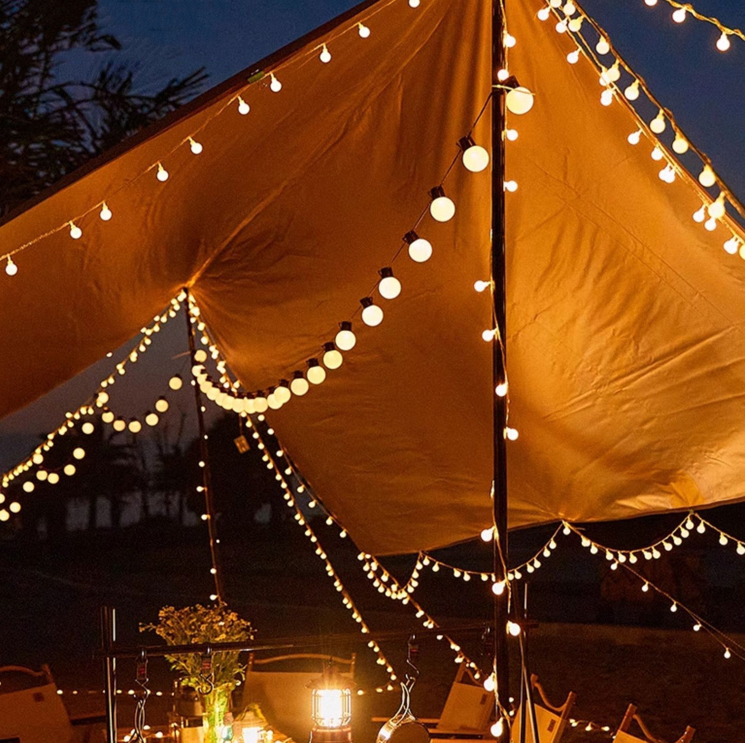 SolaraGlow | Solar Lights Outdoor String Lighting for Garden Parties 8