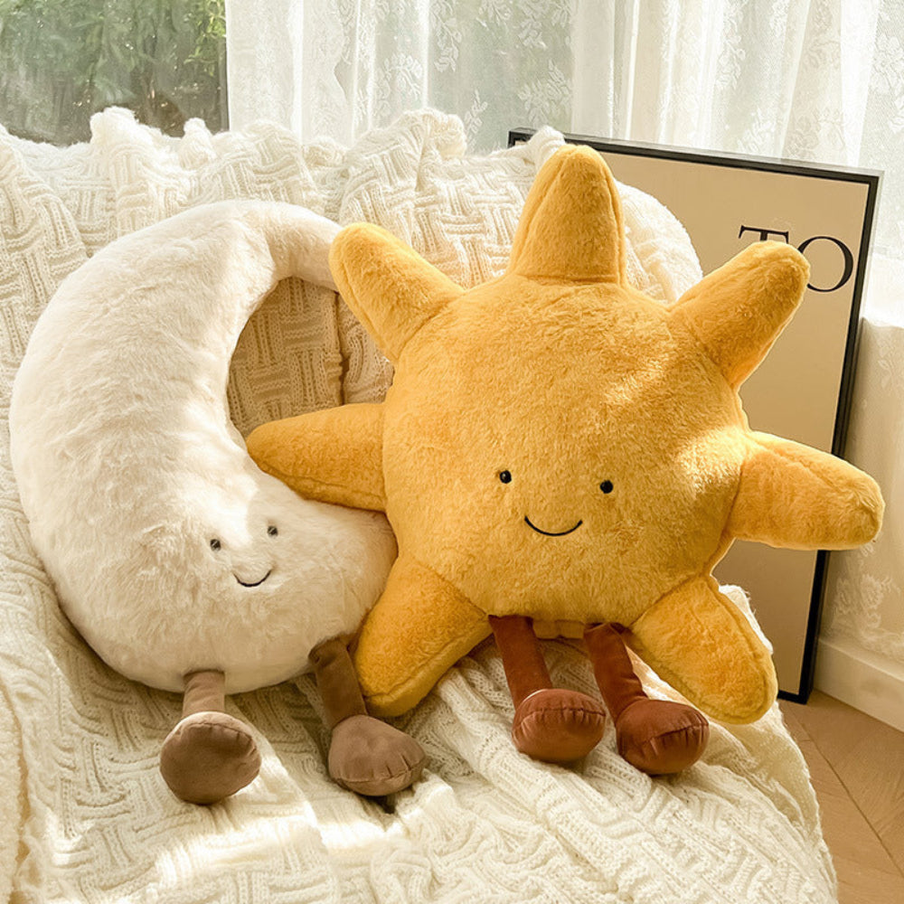 Solara | Decorative Cushion Cover Set - Sun and Moon Design 1