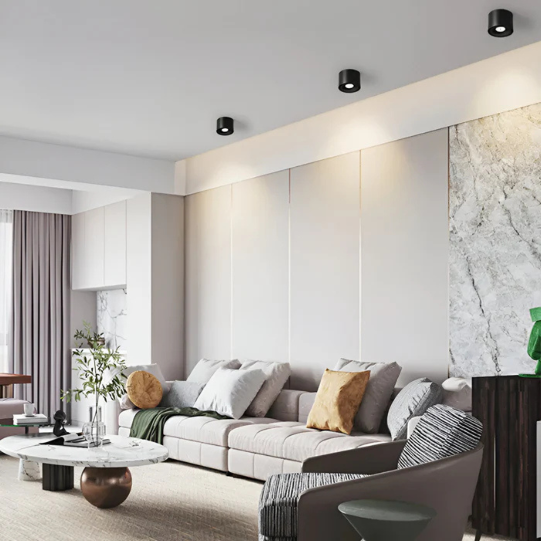 Solara | LED Ceiling Light Fixture with 360° Flexibility for Modern Spaces 1