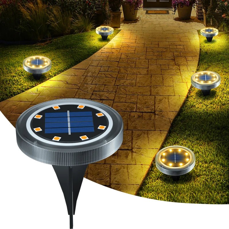 Solara | Solar Garden Lights – Black LED, Eco-Friendly Design 0