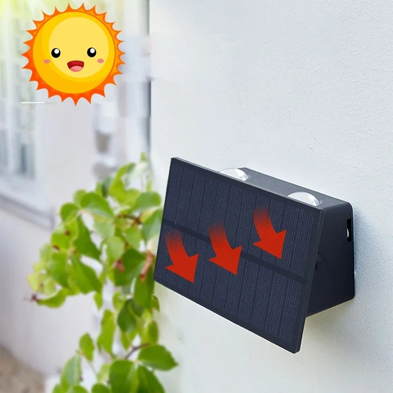Solarbetriebene Außenleuchte