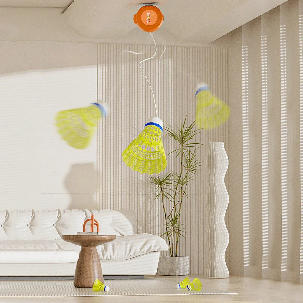 SpeedShuttle Badminton Training Set with Elastic Return Cord