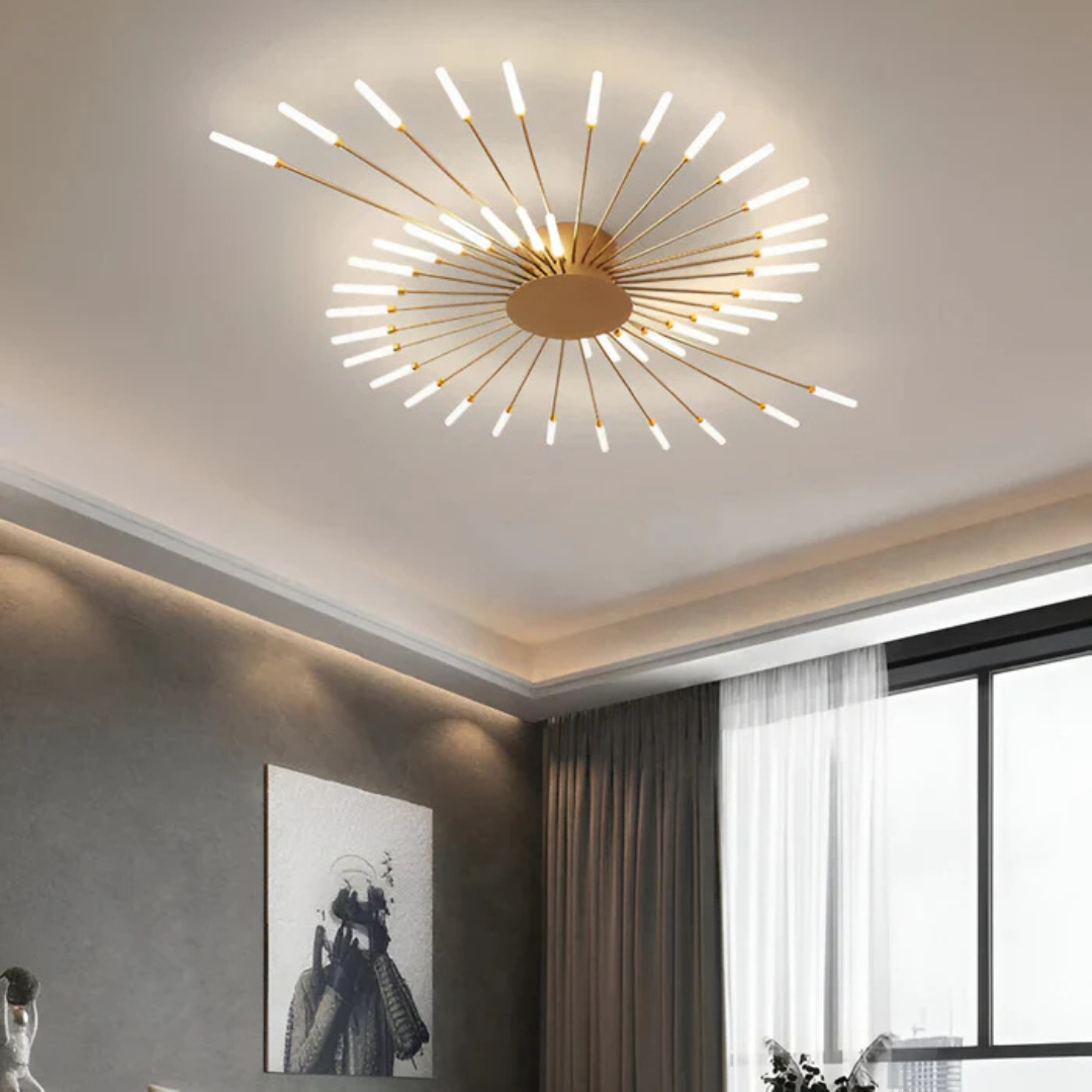 Spiral | Flush Mount LED Ceiling Light Fixture