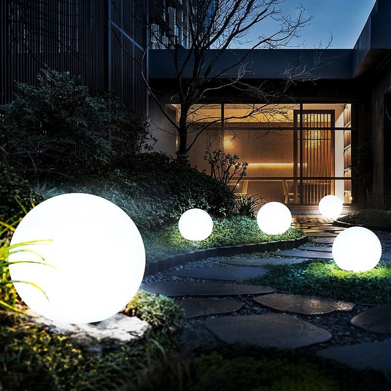 Sferische gloed | Draagbare LED-tafellamp met 16 kleuren en afstandsbediening
