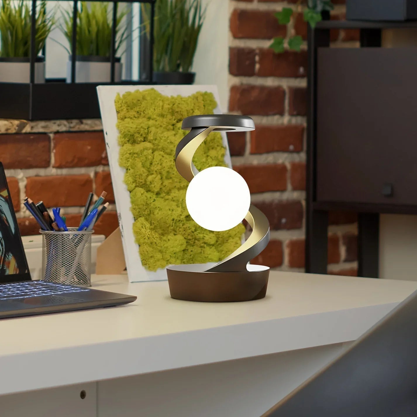 Spirula | Lámpara de mesa inalámbrica