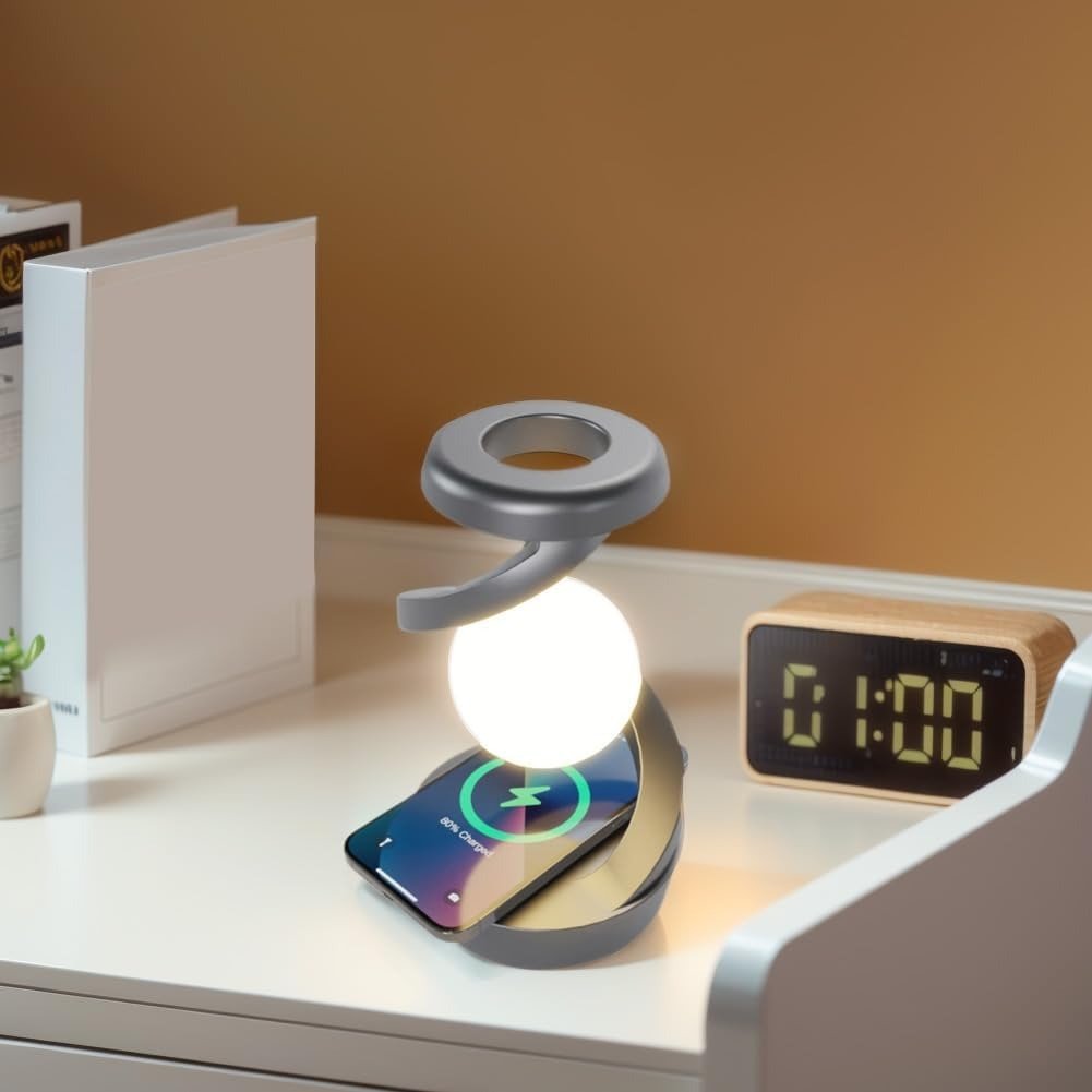 Spirula | Lámpara de mesa inalámbrica