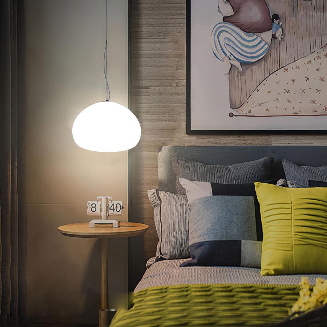 HaloGlint | Steamed bun pendant light