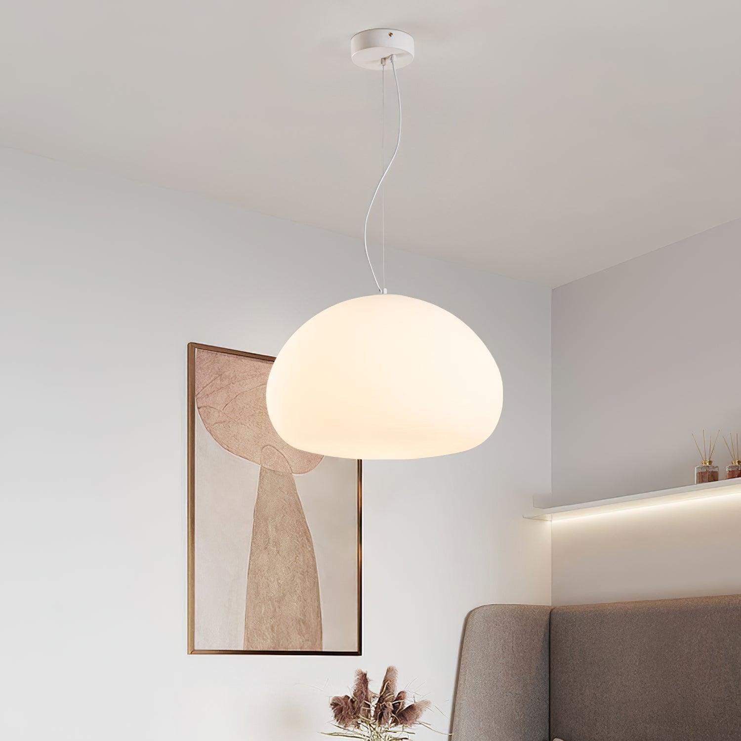 HaloGlint | Steamed bun pendant light
