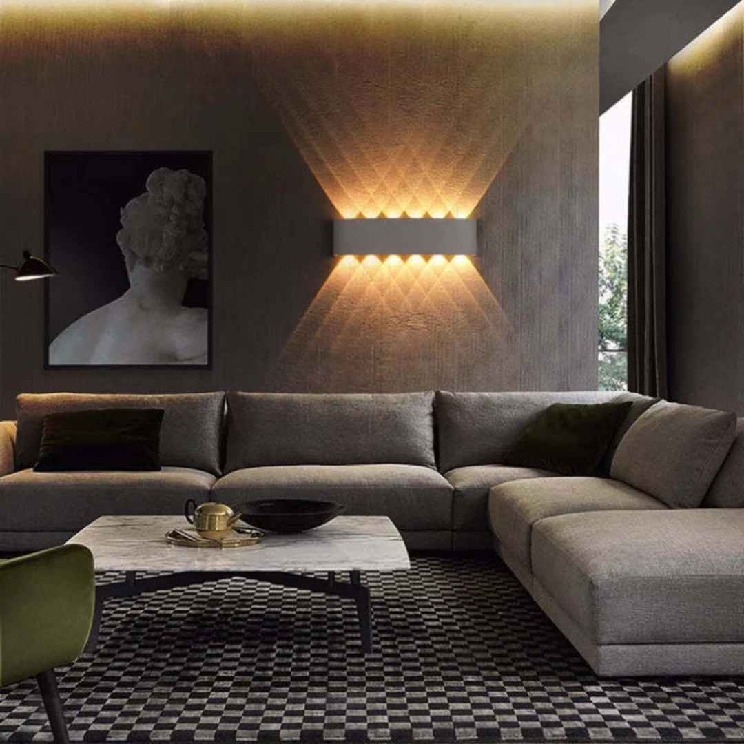 Stralux | Lámpara de pared LED versátil