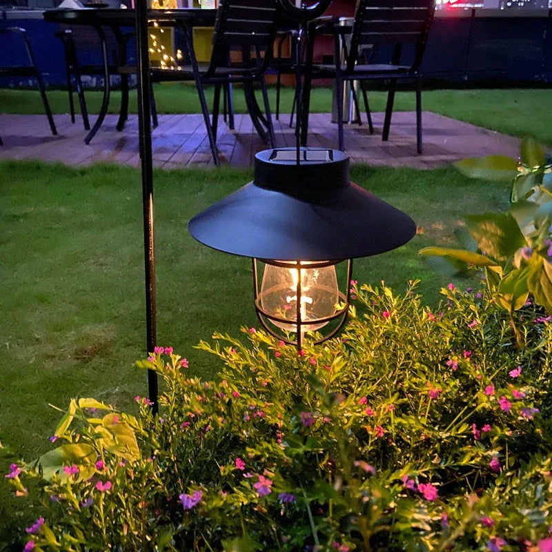 Solar-Gartenlaterne für Außenbeleuchtung