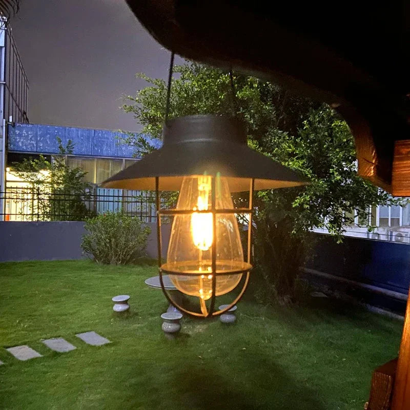 Solar Garden Lantern for Outdoor Lighting