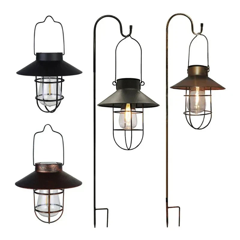 Solar Garden Lantern for Outdoor Lighting