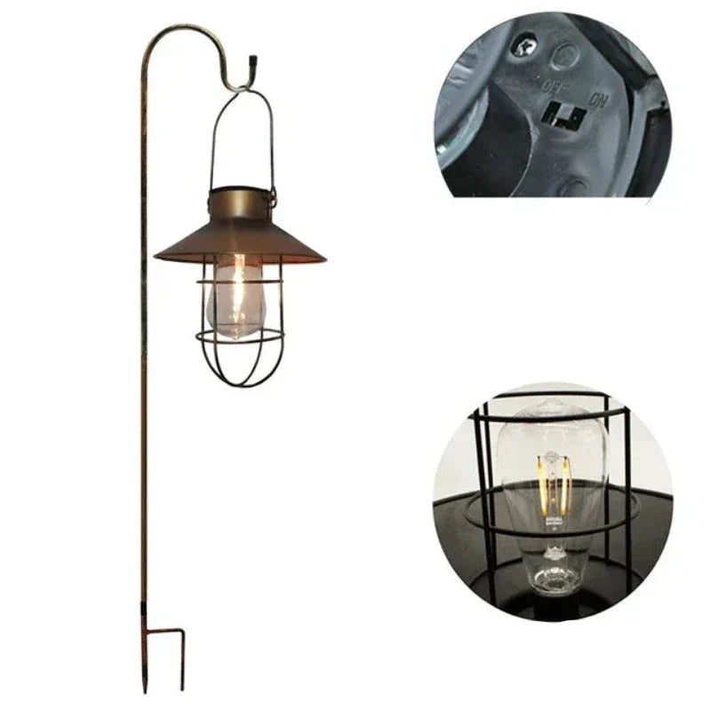 Solar Garden Lantern for Outdoor Lighting