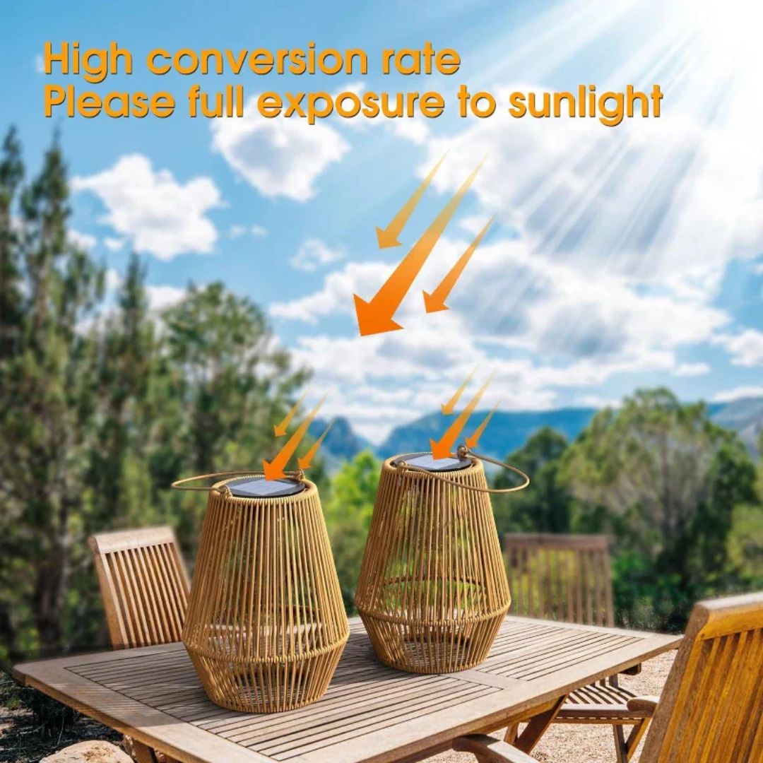 Sunwave | Linterna solar para lámpara de jardín exterior