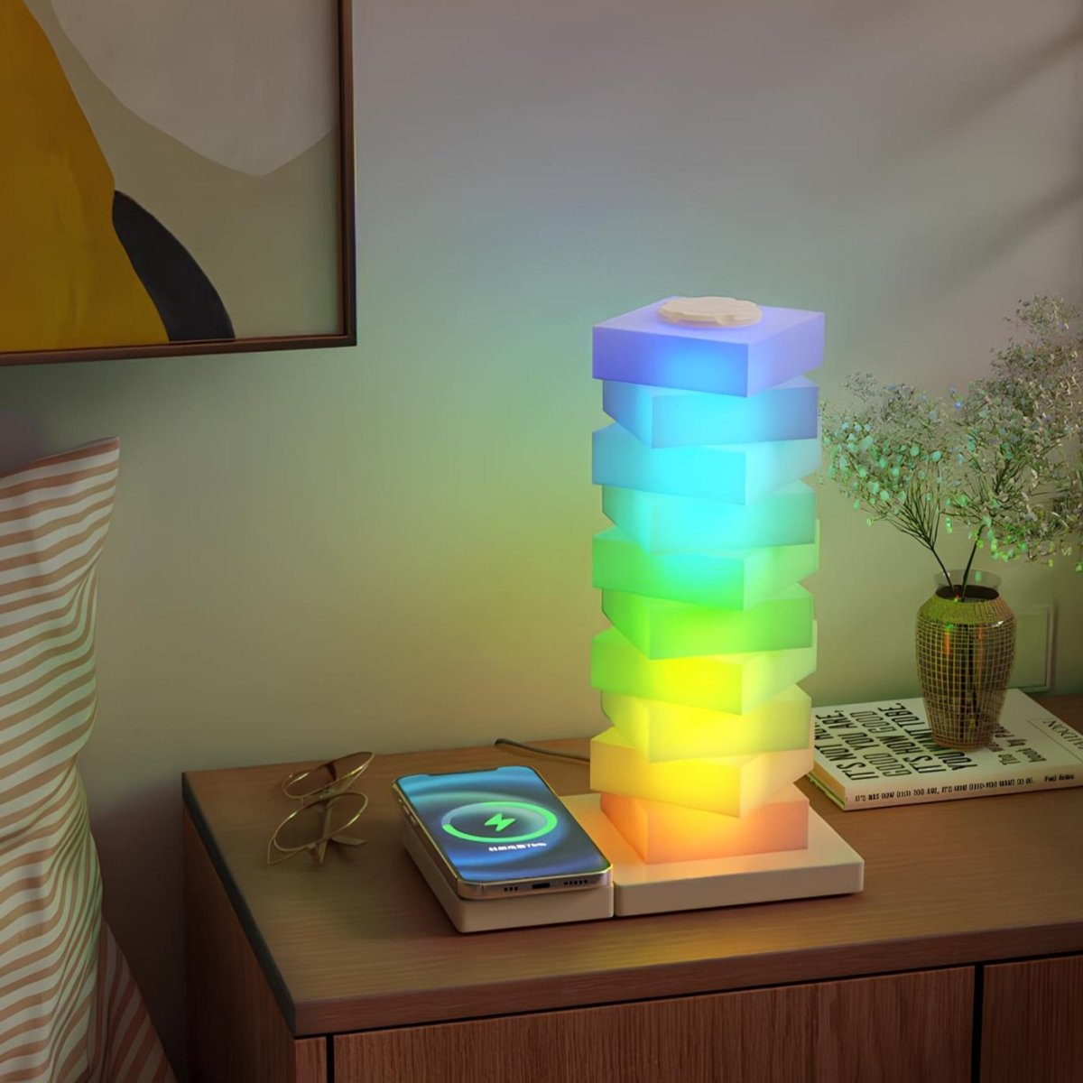 Syntara Glow | Lámpara de mesa moderna