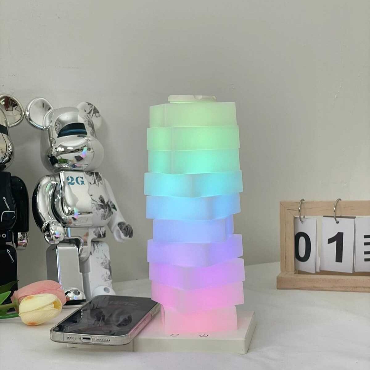 Syntara Glow | Lámpara de mesa moderna