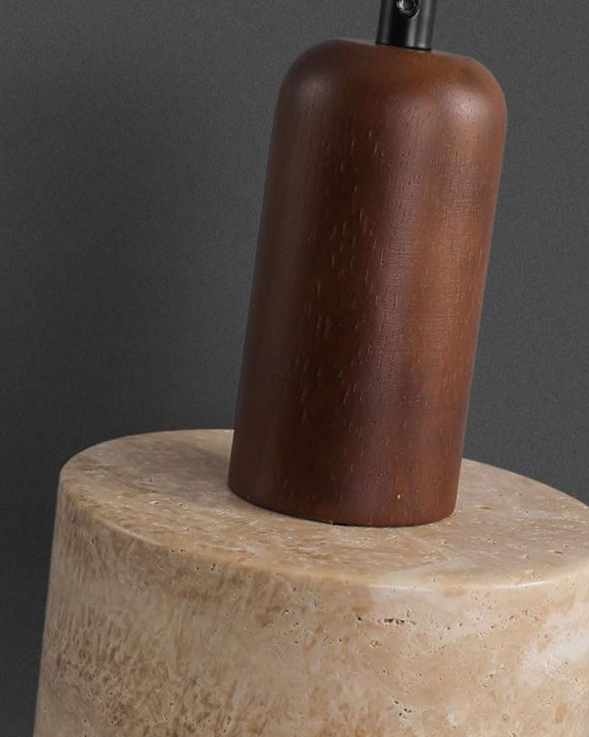 Calyora | Natural Stone Hanging Lamp