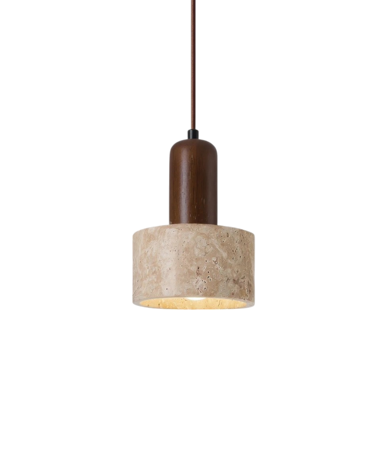 Calyora | Natural Stone Hanging Lamp