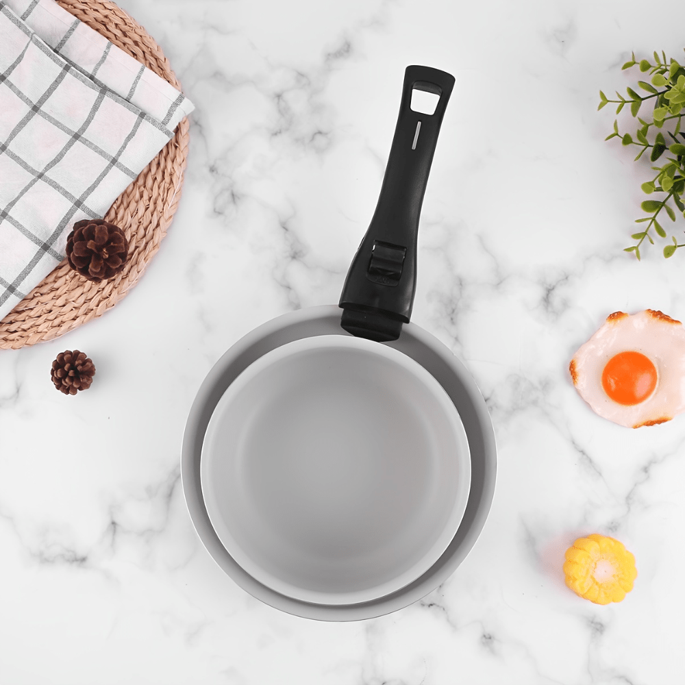 Lightweight Removable Handle Pan Set