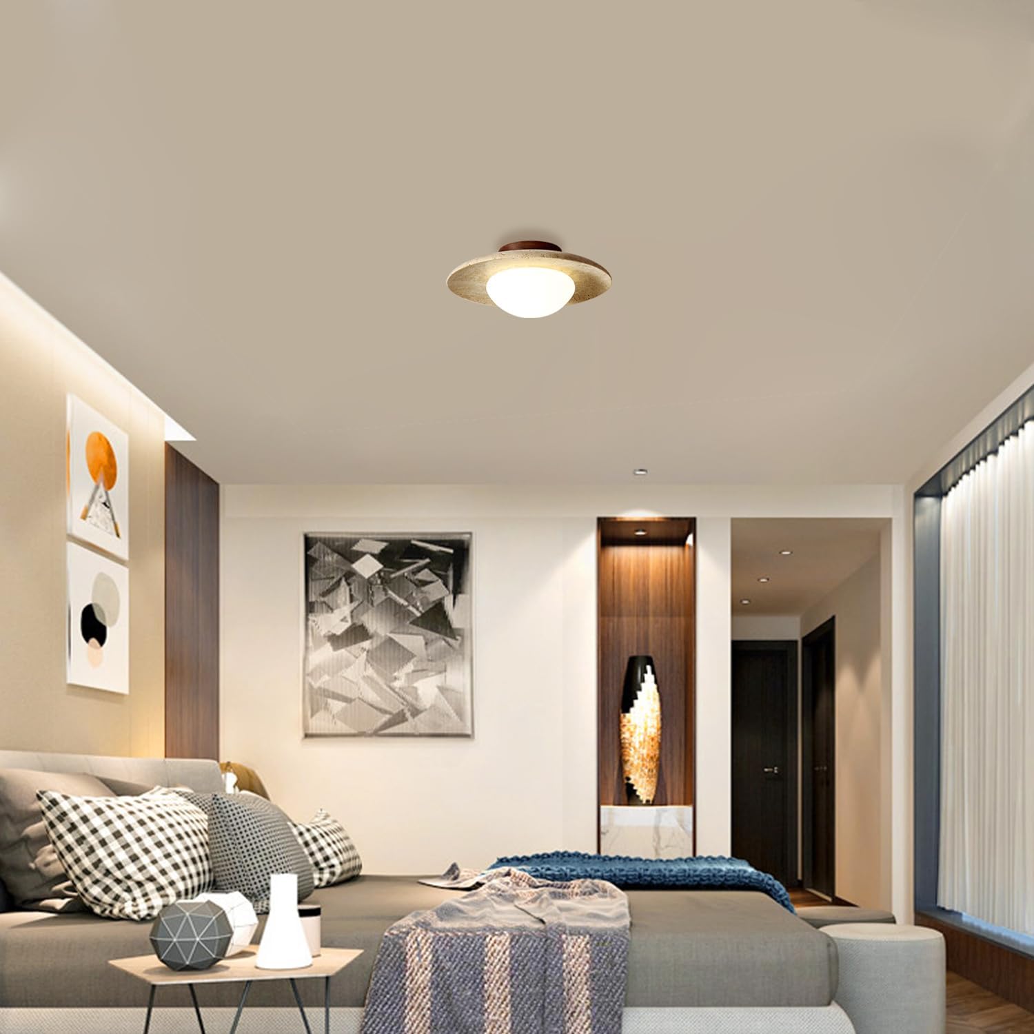 Traverna | Flush Mount Ceiling Light