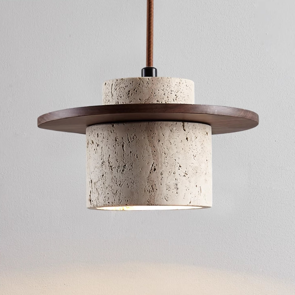 Travertino Glow | Lampada a sospensione moderna