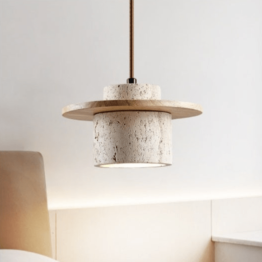 Travertino Glow | Lampada a sospensione moderna