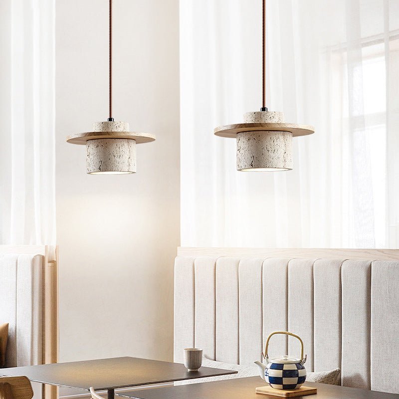 Travertino Glow | Lampada a sospensione moderna