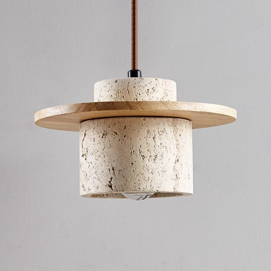 Travertino Glow | Lampada a sospensione moderna