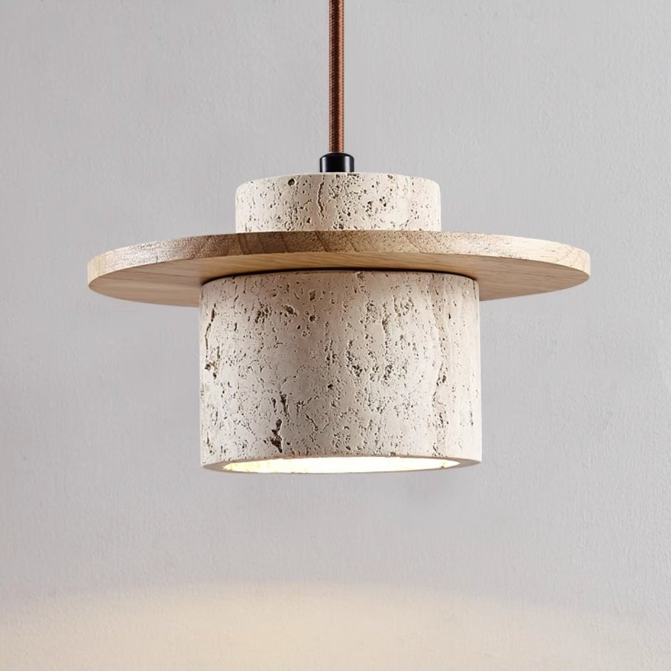 Travertino Glow | Lampada a sospensione moderna