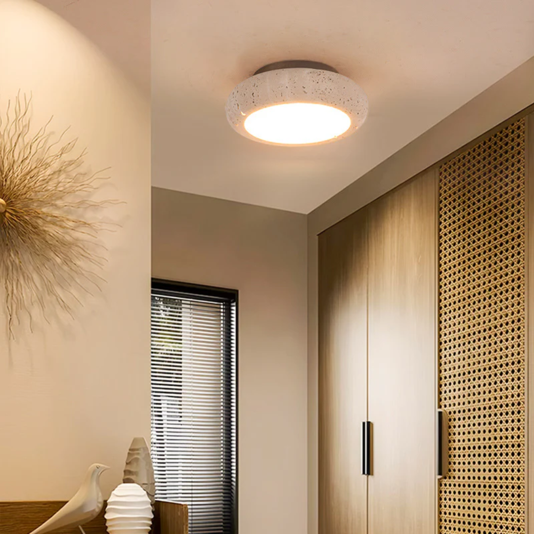 Travertino | Lampada da soffitto