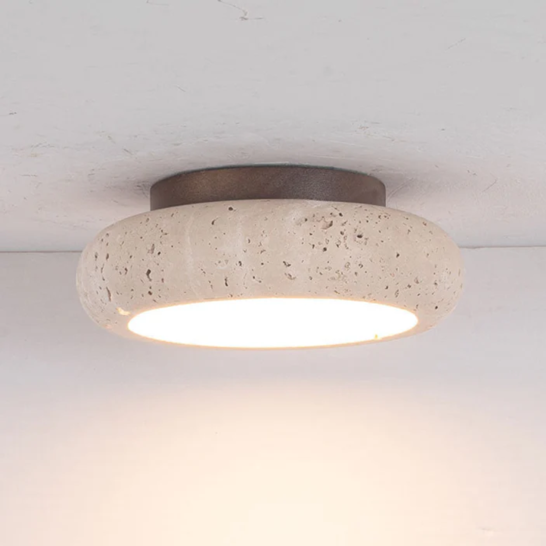 Travertino | Lampada da soffitto