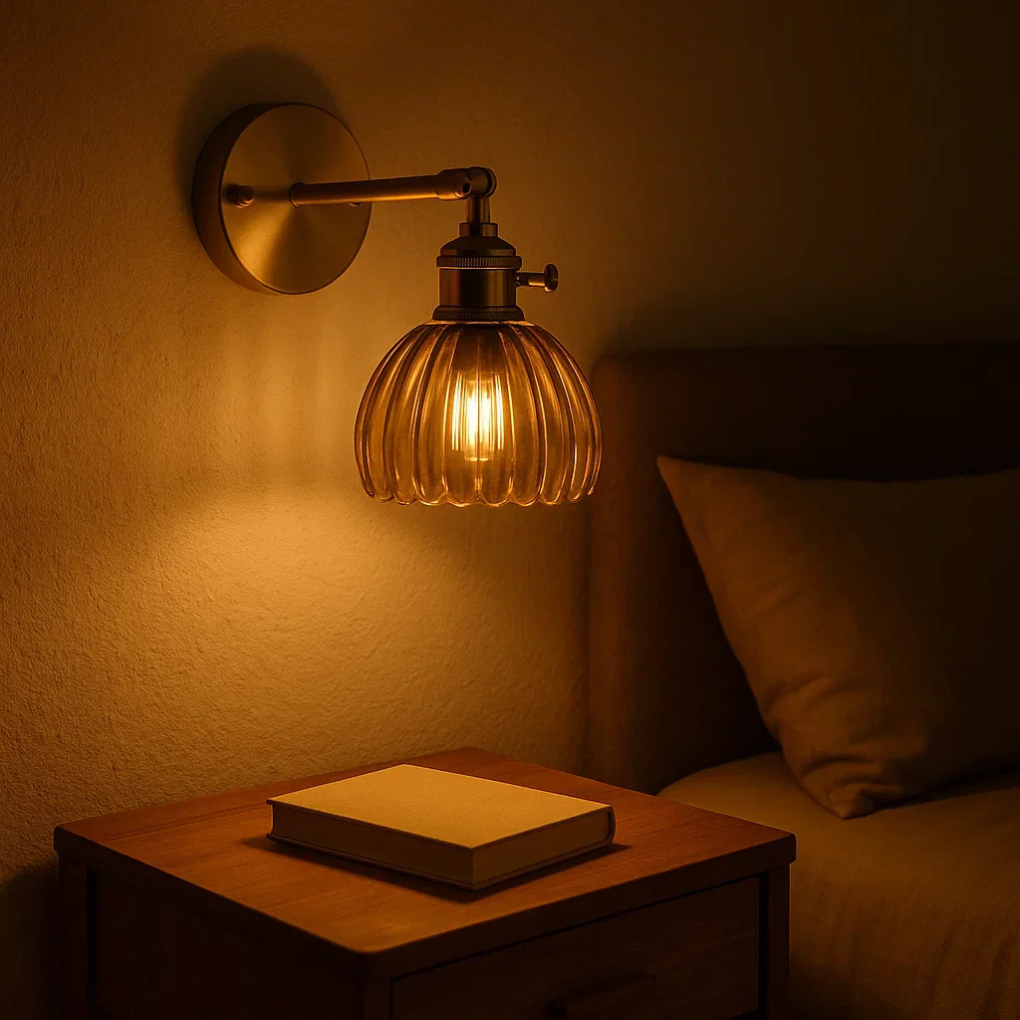 TulipGlow | Retro Wall Sconce Light with Elegant Tulip Design 5